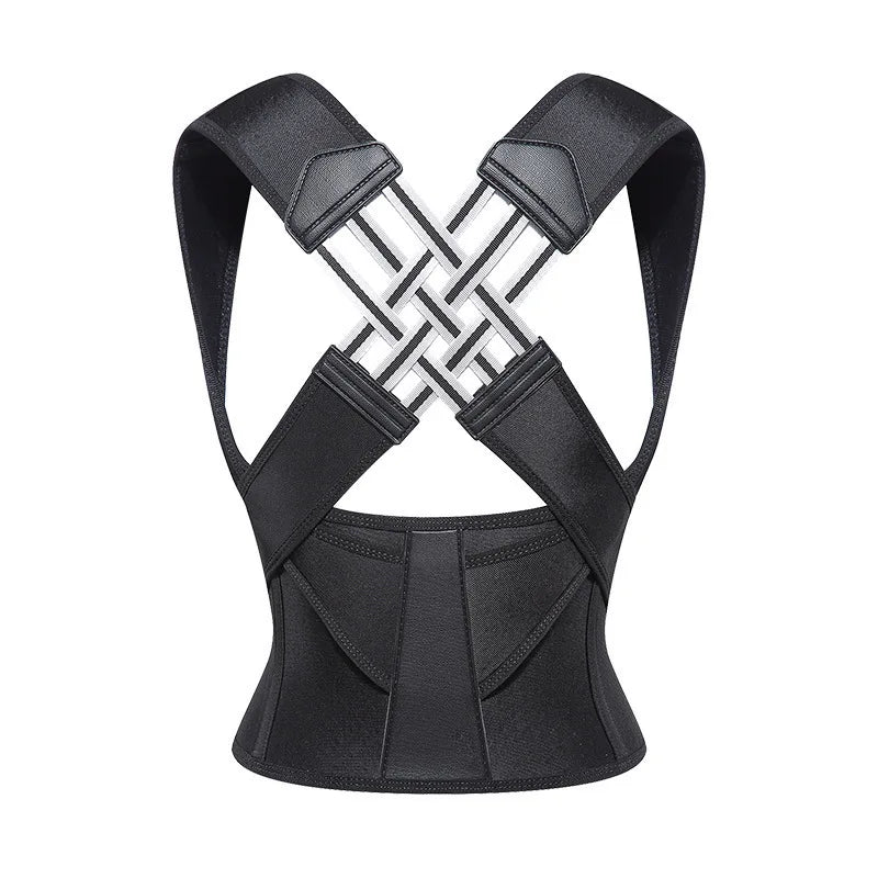 Adjustable Shoulder Posture Brace - Back Straightener for Upper & Middle Spine Support