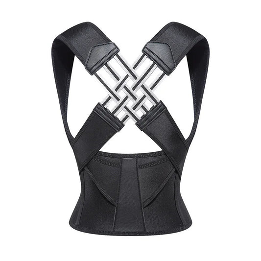 Adjustable Shoulder Posture Brace - Back Straightener for Upper & Middle Spine Support