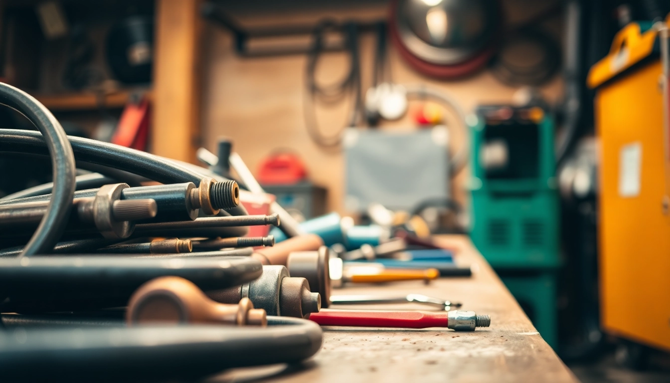 Explore a variety of welding supplies near me, showcasing essential tools and equipment in a bright workshop setting.