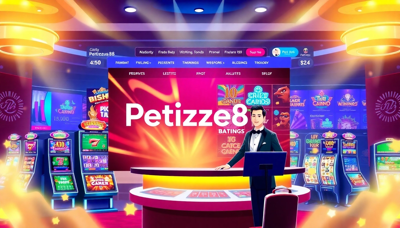 Experience the thrill of gaming at Petirzeus88 with a professional dealer in a lively online casino.