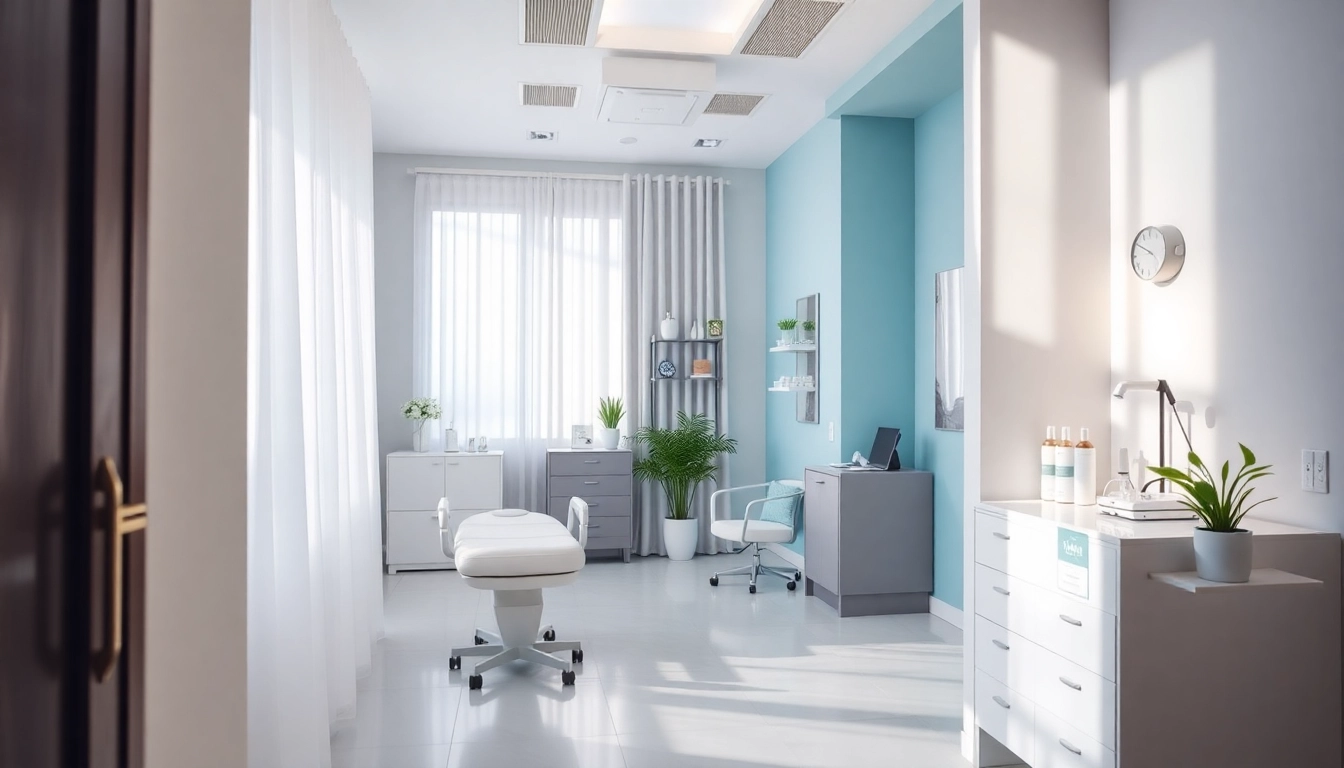 Behandlung für glatte Haut im modernen Behandlungsraum der SW BeautyBar in Zürich.